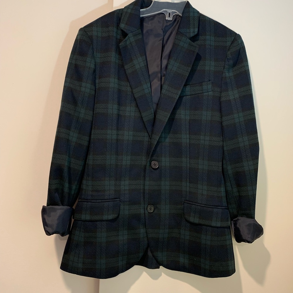 Zara Plaid Blazer